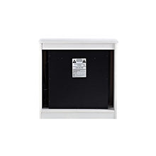 Load image into Gallery viewer, Ameriwood Home Bruxton Simple Fireplace, White
