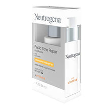 Load image into Gallery viewer, Neutrogena Rapid Tone Repair Face Moisturizer with Retinol SA, Vitamin C, Hyaluronic Acid and SPF 30 Sunscreen, Tone-Evening &amp; Brightening Retinol Facial Moisturizer Cream, 1 fl. oz
