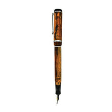 Load image into Gallery viewer, Conklin Duragraph Amber Fountain Pen, Stub Nib (CK71343)
