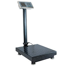 Load image into Gallery viewer, Houseables Industrial Platform Scale 600 LB x .05, 19.5" x 15.75", Digital, Bench, Large for Luggage, Shipping, Package Computing, Postal
