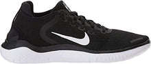 Load image into Gallery viewer, Nike Women's Free RN 2018 Running Shoe Black/White Size 8 M US
