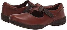 Load image into Gallery viewer, Clarks Women's Roseville Mary Jane Flat, Dark Tan Combi, 9 Wide
