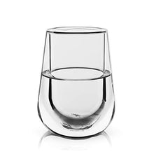 Load image into Gallery viewer, Viski Raye Double Walled Chilling Wine Glass, 8 oz
