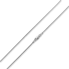 Load image into Gallery viewer, Pori Jewelers 925 Sterling Silver Italian Magic Snake Chain Necklace - 16"-30" (16.00, 0.85MM)

