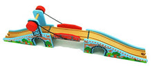 Load image into Gallery viewer, Z MAYABBO Wooden Train Tracks Accessories Wood Train Lifting Bridge for Railroad Tracks fits for All Railway Tracks
