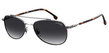 Load image into Gallery viewer, Carrera CA224/S 06LB/9O 58M Ruthenium/Dark Grey Gradient Aviator Sunglasses For Men For Women+FREE Complimentary Eyewear Care Kit
