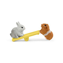 Load image into Gallery viewer, Schleich Farm World 14-piece Rabbit and Guinea Pig Hutch Toy Set with Animal Figures for Kids Ages 3-8, 5.7 x 19 x 11.5 cm
