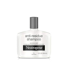 Load image into Gallery viewer, Neutrogena Anti-Residue Clarifying Shampoo, Gentle Non-Irritating Clarifying Shampoo to Remove Hair Build-Up &amp; Residue, 12 fl. oz

