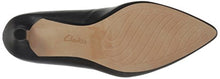 Load image into Gallery viewer, Clarks womens Linvale Jerica Pump, Black Leather, 8 US
