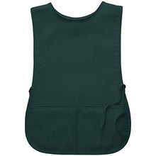 Load image into Gallery viewer, DayStar Apparel 2-Pocket Unisex Cobbler Apron with Side Ties and Deep Pockets - Style 400 (Small, Hunter)
