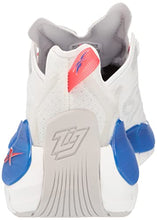 Load image into Gallery viewer, Reebok Unisex Zig Kinetica II Sneaker, White/Pure Grey/Bright Cobalt, 10.5 US Men
