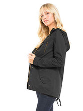 Load image into Gallery viewer, Design by Olivia Women's Military Anorak Safari Hoodie Jacket Army Camo2 S
