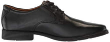 Load image into Gallery viewer, Clarks mens Tilden Plain Ii Oxford, Black Leather, 10.5 Wide US
