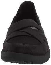 Load image into Gallery viewer, Clarks Women's Sillian 2.0 Star Loafer, Black Synthetic, 090 M US
