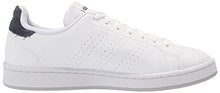 Load image into Gallery viewer, adidas Men's Advantage Racquetball Shoe, White/White/Ink, 10
