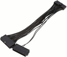Load image into Gallery viewer, Adaptermvp Dual PSU Power Supply Extension Cable for ATX Motherboard,Full Copper 24pin Chassis Power Start line,24 pin to 24(20+4) pin,1ft/30cm
