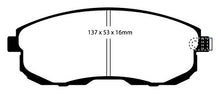Load image into Gallery viewer, EBC Brakes DP31636C Redstuff Ceramic Low Dust Brake Pad

