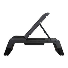 Load image into Gallery viewer, Fitness First Aerobic Step Combo Bench, Black
