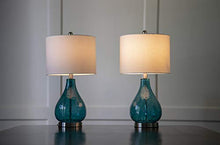 Load image into Gallery viewer, Decor Therapy MP1054 Table Lamp, Emerald Blue Green

