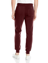 Load image into Gallery viewer, Southpole Men Active Basic Jogger Fleece Pants, Burgundy New, 3XL

