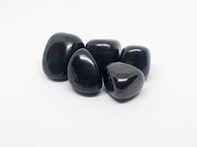 Load image into Gallery viewer, Pachamama Essentials Shungite Set, Comprehensive EMF Protection Gift Set | Shungite Stone Kit Contains Pyramid 2", 8mm Bead Bracelet and 5 Tumbled Stones

