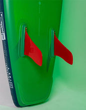 Load image into Gallery viewer, Red Paddle Co. Voyager+ Inflatable Stand-Up Paddleboard White/Green, 13ft 2in
