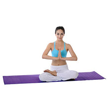 Load image into Gallery viewer, Sunny Health &amp; Fitness Yoga Mat (Purple) (031-P)

