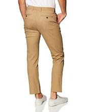 Load image into Gallery viewer, Amazon Essentials Men's Relaxed-Fit Casual Stretch Khaki, Dark Khaki, 33W x 32L
