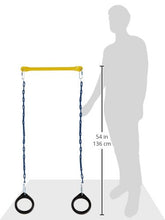 Load image into Gallery viewer, Swing-N-Slide Ring and Trapeze Combo swing Black

