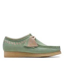 Load image into Gallery viewer, Clarks Mens Originals IconWallabee Green Embroidery | 26172073
