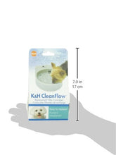 Load image into Gallery viewer, K&amp;H Pet Products CleanFlow Filtered Pet Water Bowl Replacement Filter 3Pk Small Charcoal
