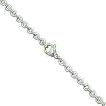 Load image into Gallery viewer, Celtic Triquetra Knot Magic Amulet Green Moss Agate Good Luck Powers Pendant 18 Inch Necklace
