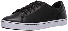 Load image into Gallery viewer, Clarks womens Pawley Springs Sneaker, Black Leather, 7.5 US
