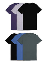 Load image into Gallery viewer, Fruit of the Loom mens Stay Tucked Crew T-shirt Underwear, Classic Fit - Assorted Colors 6 Pack, Small US
