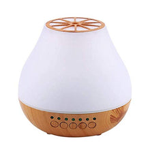 Load image into Gallery viewer, CWH&amp;WEN Cool Mist Humidifiers,400Ml Essential Oil Diffuser for Aromatherapy, Aroma Diffusers Cool Mist Humidifiers with Waterless Auto Shut Off for Yoga, Office, Spa, Bedroom, Baby Room,Brown
