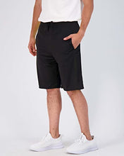 Load image into Gallery viewer, Mens Quick Dry Fit Dri-Fit Active Wear Athletic Performance Basketball 9 Inch Inseam Wrestling Sweat Tennis Soccer Running Essentials Gym Shorts Hombre Stretch Casual Workout Tech Shorts- Set 12, M
