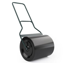 Load image into Gallery viewer, ARNOT Lawn Roller, Heavy-Duty Garden Drum Roller Push/Tow Behind Water/Sand Filled Roller for Park, Garden, Yard, Ball Field, 16x20-Inch, Black, 60L/ 16 Gallons
