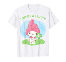 Load image into Gallery viewer, My Melody "Sweet and Lucky" St. Patrick's Tee Shirt
