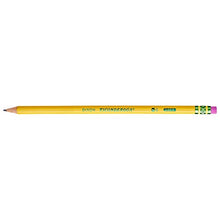 Load image into Gallery viewer, TICONDEROGA Pencils, Wood-Cased #2 HB Soft, Pre-Sharpened with Eraser, Yellow, 6-Pack/ 180 count (13806)
