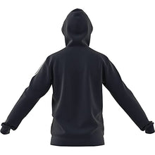 Load image into Gallery viewer, adidas Men's Standard Essentials Fleece 3-Stripes Full-Zip Hoodie, Legend Ink
