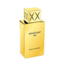 Load image into Gallery viewer, Shaghaf Oud, Eau de Parfum 75mL | Mouthwatering Gourmand (Sweet) Oud and Saffron Fragrance | Long Lasting with Intense Sillage | Cologne for Men and Perfume for Women | by Oudh Artisan Swiss Arabian

