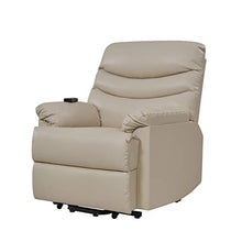 Load image into Gallery viewer, Domesis Olathe - Renu Leather Power Recline and Lift Chair, Cream
