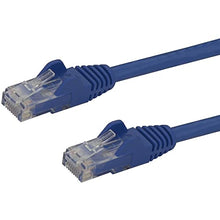 Load image into Gallery viewer, StarTech.com 1ft CAT6 Ethernet Cable - Blue CAT 6 Gigabit Ethernet Wire -650MHz 100W PoE RJ45 UTP Network/Patch Cord Snagless w/Strain Relief Fluke Tested/Wiring is UL Certified/TIA (N6PATCH1BL)
