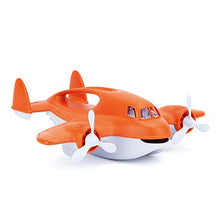 Load image into Gallery viewer, Green Toys Fire Plane - Pretend Play, Motor Skills, Kids Bath Toy Vehicle. No BPA, phthalates, PVC. Dishwasher Safe, Recycled Plastic, Made in USA.
