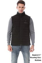 Load image into Gallery viewer, Venustas Men's Heated Vest with Battery Pack 7.4V, Heated hunting vest
