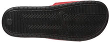 Load image into Gallery viewer, Nike Men's Benassi Just Do It Slide Sandal, Black/White-University Red, 11 Regular US
