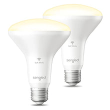 Load image into Gallery viewer, Sengled Smart Light Bulbs, Smart Flood Light, Smart Bulb That Works with Alexa &amp; Google Assistant, 7.5W 65W Equivalent,2700K Soft White BR30 Smart Light, No Hub Required, 2.4Ghz WiFi Only, 2 Pack
