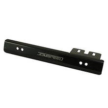 Load image into Gallery viewer, JDMSPEED Black Front Bumper License Plate Mount Bracket Relocator Holder Bar
