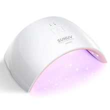 Load image into Gallery viewer, UV LED Nail Lamp, SUNUV Gel UV Light Nail Dryer for Gel Nail Polish Curing Lamp with Sensor 2 Timers SUN9C Pink Valentine Gift for Woman Girl
