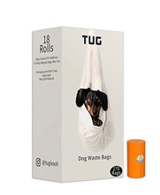Load image into Gallery viewer, TUG 360° Tangle-Free, Heavy Duty Retractable Dog Leash with Anti-Slip Handle; 16 ft Strong Nylon Tape/Ribbon; One-Handed Brake, Pause, Lock Bundle with TUG Waste Bags

